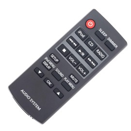 VINABTY N2QAYC000058 Remote Control for Panasonic Audio System SCHC27 SCHC271 SC-HC58 SC-HC27P SC-HC27 SC-HC271P SC-HC38 SC-HC271