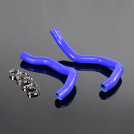 Silicone Radiator Coolant Hose Compatible with Nissan 240sx Ka24de 89-94 S13 Blue
