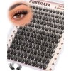 PHKERATA Fluffy Lash Clusters Wispy Eyelash Clusters, D Curl Cluster