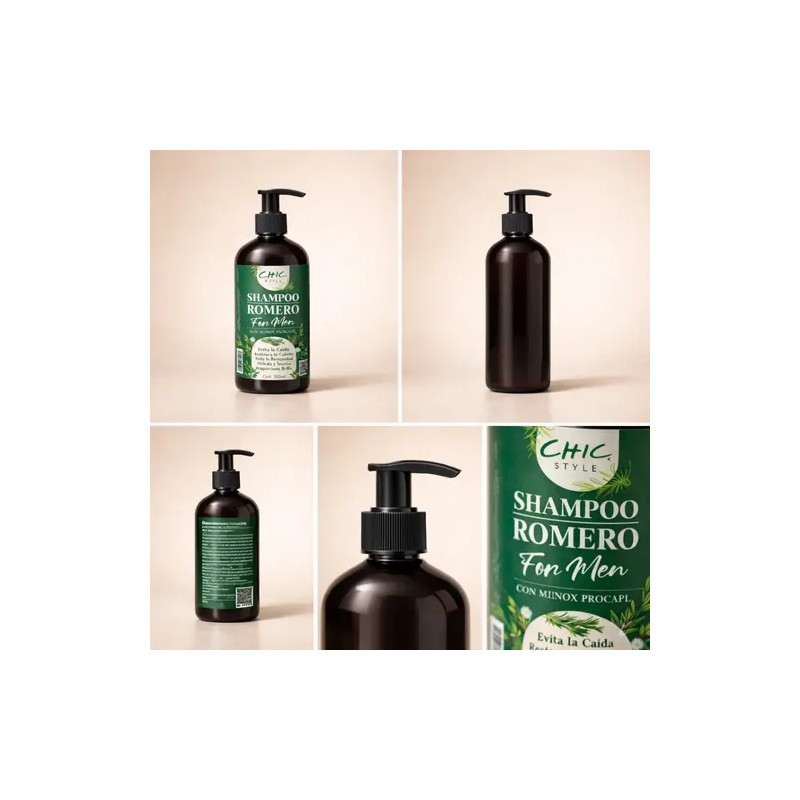 Shampoo Romero For Men 500ml Evita Caída Fortalece Cabello