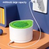 Fruit Vegetable Washing Machine ABS Household Capsule Shape Food Purifier