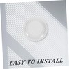 KONTONTY Pack Dust Window Blocker Air Conditioner Cover Round Wall