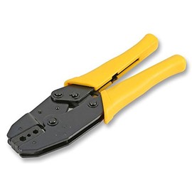 Ratchet Crimp Tool - Hex, Crimp Tool Type Ratchet, for Use with BNC, TNC, N & F Type RF Coaxial & Fibre Optic Connectors