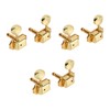 6 Pcs String Tuning Pegs 3L3R High Strength Metal Machine