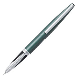 Sheaffer Taranis, Forest Green, Chrome Trim, Fountain Pen: Medium Nib (E0944653-PB2) by Sheaffer