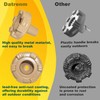 Datrenm RK-14MH Outside Faucet Repair Kit Metal Handle Compatible with