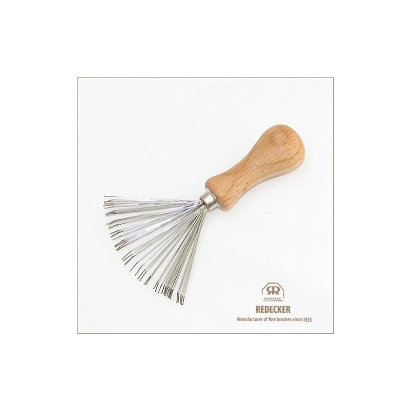 Redecker Olive Wood Hair Brush (Boar Hair) Oval Regular Size