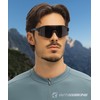 OUTDOORKING Polarized Sports Sunglasses for Men Women Unbreakable Frame Cycling