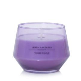 Yankee Candle Studio Medium Candle, Lemon Lavender, 10 oz: Long-Lasting, Essential-Oil Scented Soy Wax Blend Candle | 40-65 Hours of Burning Time, Home Décor