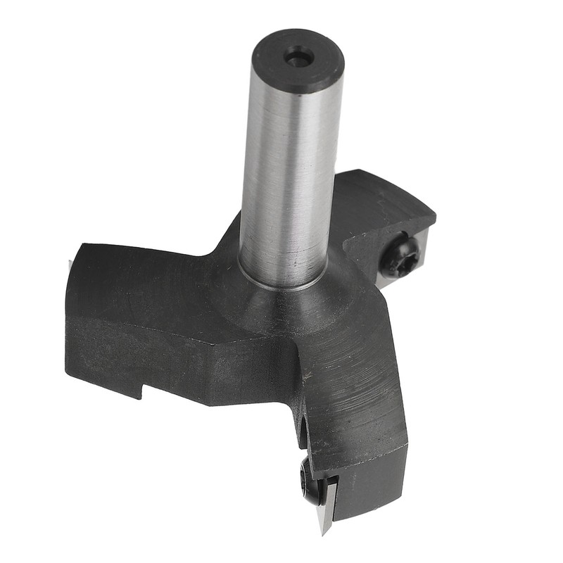 1/2in Shank Insert Style Spoilboard Bit 3 Blade T Shaped