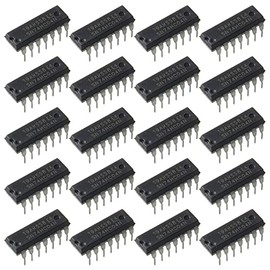 Bridgold 20pcs 74HC04 High−Performance Silicon−Gate CMOS，DIP-14.
