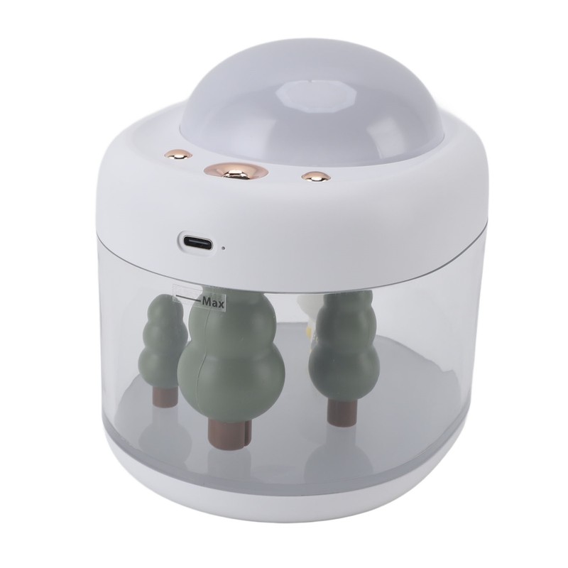 Mist Humidifier 500ml USB Landscape Diver Projector Air Humidifier for