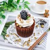 Gold Sprinkles for Cake Decorating, 4.6 oz Edible Pearls Rods