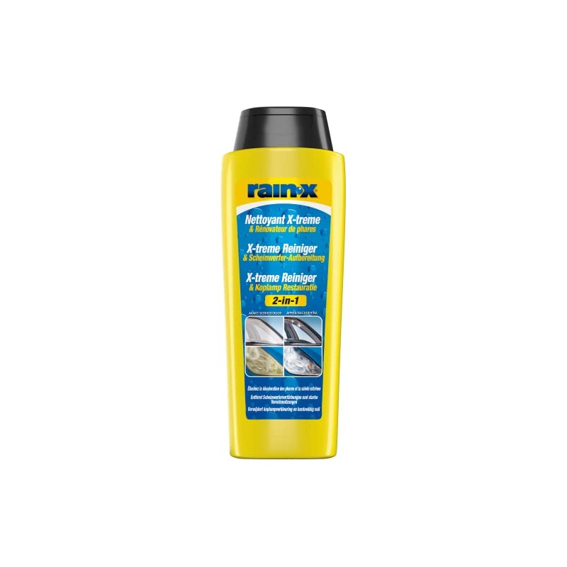 Rain-X 2-en-1 Renovator Plastic And Cleanser Extrême for Headlights And