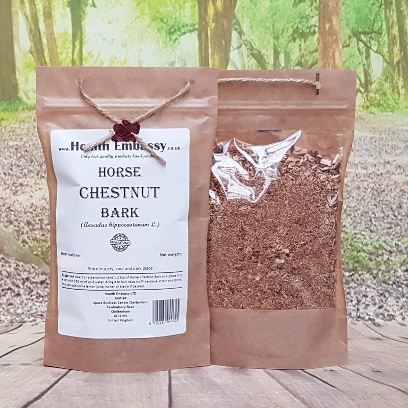 Health Embassy Horse Chestnut Bark | Aesculus hippocastanum L |