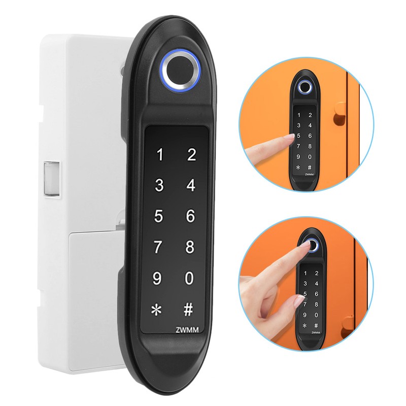 Intelligent Lock Password Biometric Fingerprint Unlock Safety for Wardrobe File