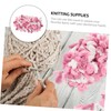 OHPHCALL 1 Roll Thick Warm Crochet Knitting Yarn Soft Wool