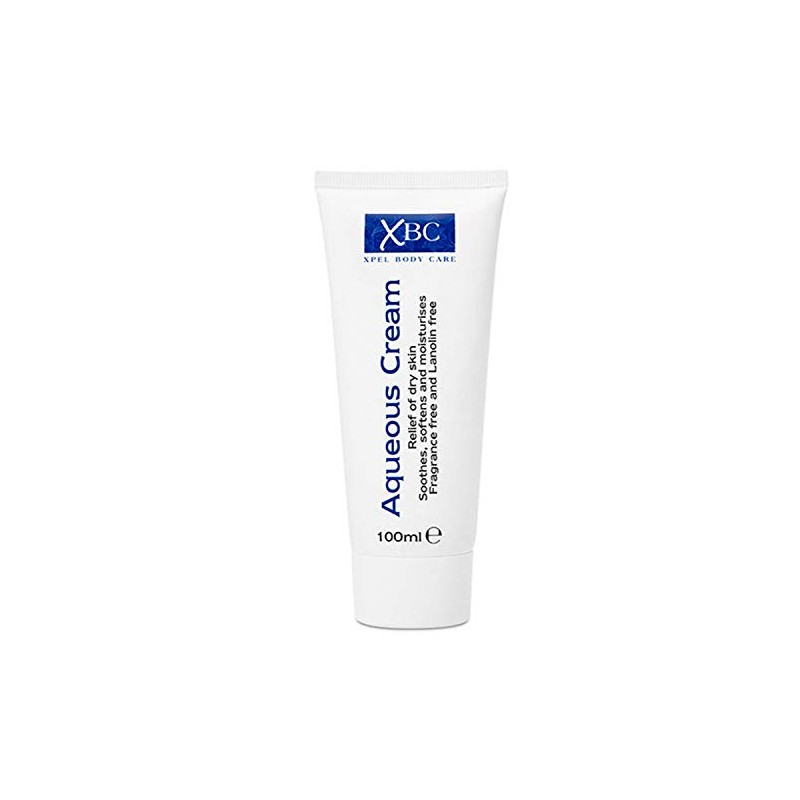 XBC Aqueous Dry Skin Body Cream Tube, 100ml