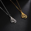 LIKGREAT Allah Necklace for Women Ayatul Kursi Muslim Necklace Allah
