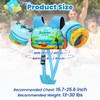 HeySplash Swim Vest for Kids, Toddler Pool Floaties Fit 13-30