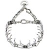 Herm Sprenger Chrome Plated Steel Training Prong Collar with Quick