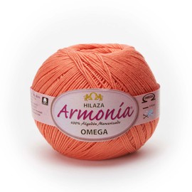 Hilaza Armonía Omega, bola de 100 gramos (Mamey)