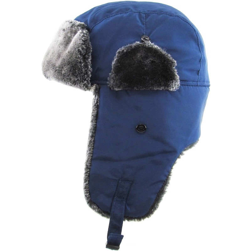 KBW-629 NAV Basic Solid Blank Aviator Trapper hat Trooper Ear