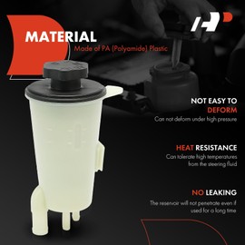A-Premium Power Steering Reservoir Tank with Cap Compatible with Ford F-250 Super Duty 2011-2016, F-350 Super Duty