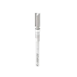 Amana Tool 47220 Carbide Tipped Miniature Flush Trim Plunge Template Router Bit 3/16 Dia x 1/2 x 1/8 Inch Shank with Mini 3/16 Dia Upper Ball Bearing