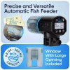 FISHNOSH Automatic Fish Feeder for Aquarium - New Generation 2024,