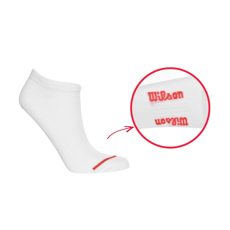 Wilson 10 Piezas Tin para Hombre, Color Blanco, S/Felpa, Talla