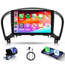 [4G+64G] Android Car Stereo for Nissan Juke 2011-2016/Nissan Infiniti ESQ with Wireless Carplay Android Auto, Hodozzy 9 inch Touch Screen with GPS, Mirror Link, Bluetooth, WiFi, DSP, FM/RDS Radio
