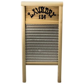 Laundry 15¢ Stainless Steel Washboard (Pail Size 8½” x 18")