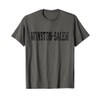 Winston-Salem Vintage Black Text Apparel T-Shirt