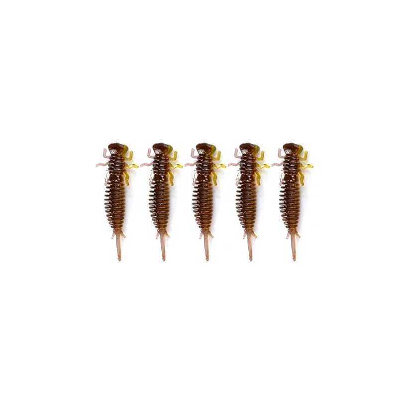 FISHIN ADDICT Dragonfly Larva Larve nano bug soft bait 50mm