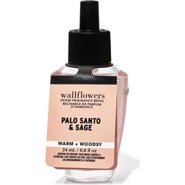 White Barn PALO SANTO & SAGE Wallflowers Home Fragrance Refill 0.8 Fluid Ounce