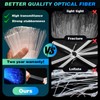 VASTFIRE Starlight Headliner Kit - 500pcs 0.03in 9.8ft Fiber Optic