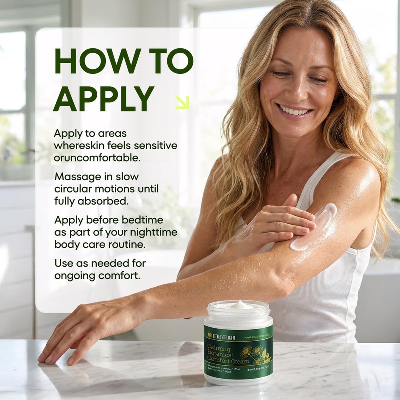 Letebee Light Magnesium Cream for Neuropathy: Non-Greasy and Fast-Acting Soothing