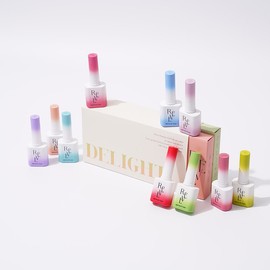classic nail Rev Syrup Gel Delight 10-piece set + 2 top gels / 레브 시럽젤 딜라잇 10종 세트+탑젤2개