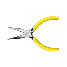 TSUNODA KING TTC PR-125S Radio Pliers, No Blade Hole, Spring Included, 4.9 inches (125 mm), Yellow