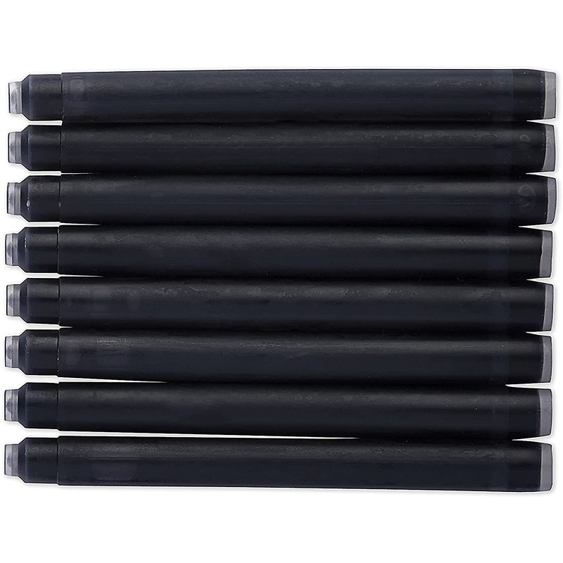 WATERMAN PARIS Fountain Pen Ink Cartridges Refill Intense Black Pack