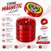 Premium Plastic Herb Grinder, Portable 50mm,60mm, Spice Grinder with Magnetic