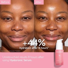 Caudalie VinoHydra Sérum Hidratante con Ácido Hialurónico- 30 mL | Sérum Facial Hidratante, Ácido Hialurónico y Agua de Uva, Alivia Rojeces e Irritaci