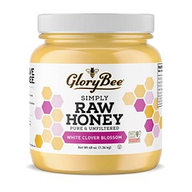 Glorybee, White Clover Honey, US Grade A Honey, 48 oz