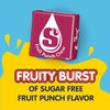Starburst Singles To Go Zero Sugar Drink Mix, Fruit Punch,