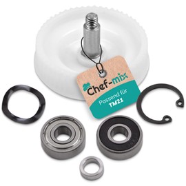 Chef-Mix Drive incl. bearing for TM21 replacement for Vоrwerk Thermоmix accessories TM21 - gear ball bearing set for food processor Thermоmix Vоrwerk TM21 - Thermоmix TM 21 spare parts and TM21