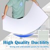Sunnyglade 10-Pack Drop Ceiling Tile 2ft x 4ft, Smooth White