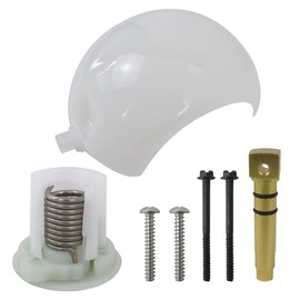 XSPANDER Updated 385318162 RV Toilet Flush Ball & Shaft Repair Kit Fit for Sealand and Dometic Toilets, Includes Flush Ball & Ball Rotor Shaft & Spring Cartridge