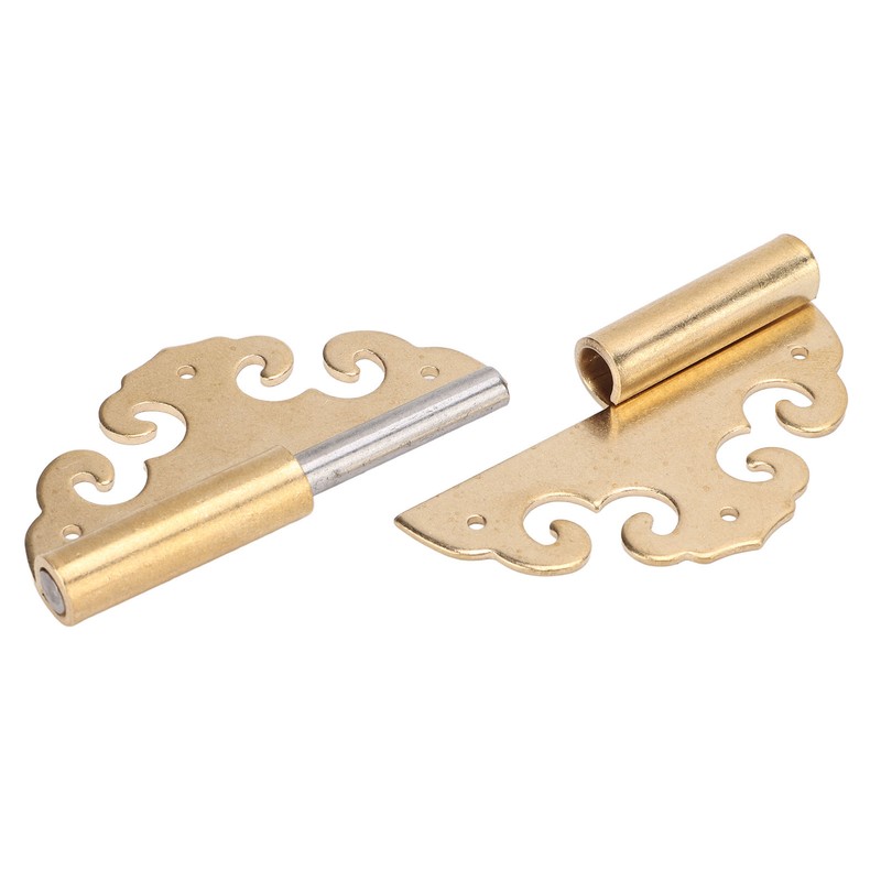 Antique Door Hinges Durable Brass Glossy Classic Antique Style Widely
