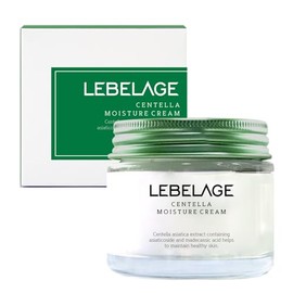 LEBELAGE Centella Moisture Cream with Madecassoside and Asiaticoside for Hydration & Soothing, 2.36 oz